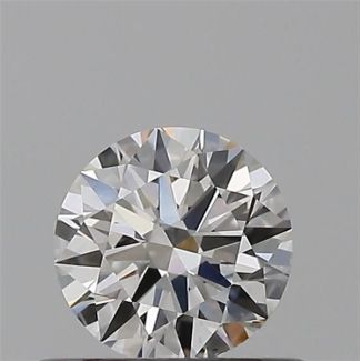 0.40 Carat Round H VS1 EX VG GIA Natural Diamond