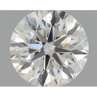 0.7 Carat Round D SI1 EX GIA Natural Diamond