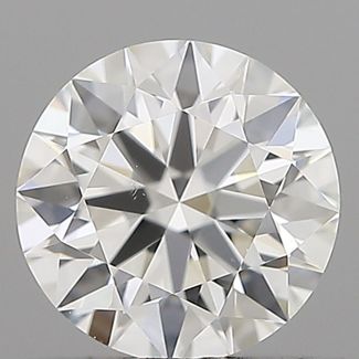 0.54 Carat Round F VS2 EX GIA Natural Diamond