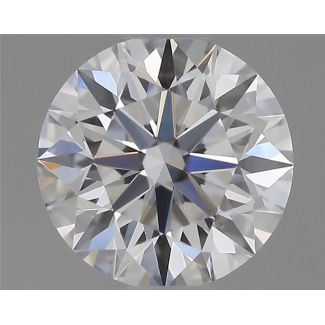 0.43 Carat Round D VS1 EX GIA Natural Diamond