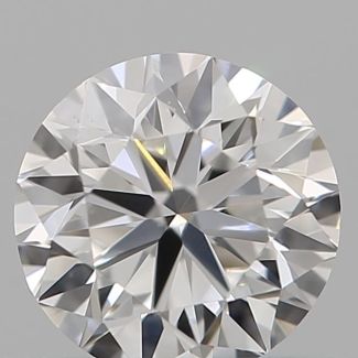 0.4 Carat Round F VS1 VG EX GIA Natural Diamond