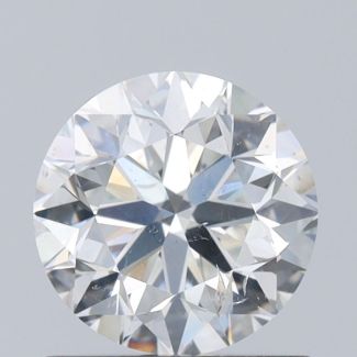 1.01 Carat Round H SI2 VG EX GIA Natural Diamond