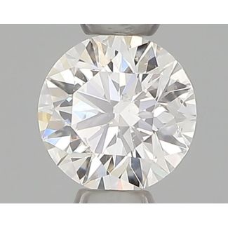 0.31 Carat Round G SI1 EX GIA Natural Diamond