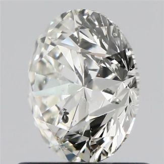 1.02 Carat Round J I1 EX GIA Natural Diamond