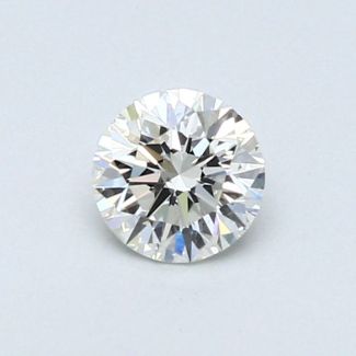 0.41 Carat Round I VS2 VG EX GIA Natural Diamond