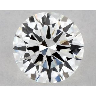 0.34 Carat Round F IF EX GIA Natural Diamond