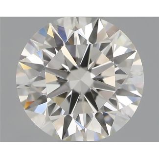 0.70 Carat Round H VS1 EX IGI Natural Diamond