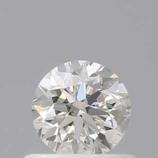 0.50 Carat Round J VVS2 VG G GIA Natural Diamond