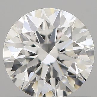 0.54 Carat Round E VVS2 EX VG GIA Natural Diamond