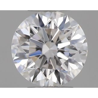 0.27 Carat Round D VVS2 EX GIA Natural Diamond