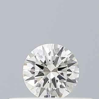 0.18 Carat Round H VS1 EX VG GIA Natural Diamond