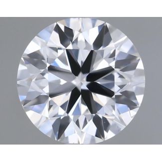 0.5 Carat Round D SI1 VG EX GIA Natural Diamond