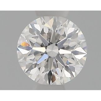 0.32 Carat Round F SI1 EX GIA Natural Diamond