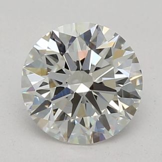 0.53 Carat Round F VS1 EX GIA Natural Diamond