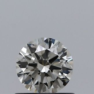 0.50 Carat Round K VS1 EX GIA Natural Diamond