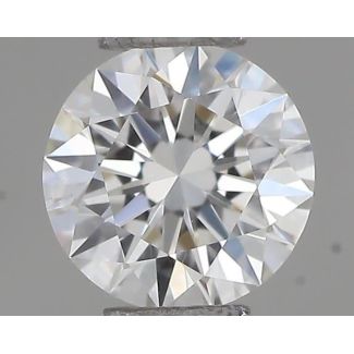 0.22 Carat Round F IF EX GIA Natural Diamond