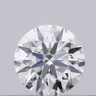 0.23 Carat Round D VS1 EX VG GIA Natural Diamond