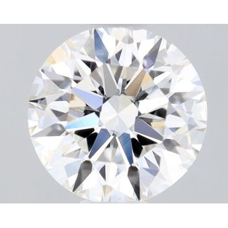 0.75 Carat Round F VS1 EX GIA Natural Diamond