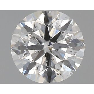 0.4 Carat Round G SI2 EX GIA Natural Diamond