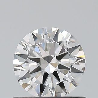 0.56 Carat Round E IF EX GIA Natural Diamond