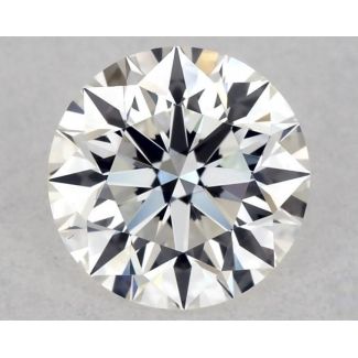 0.43 Carat Round G VS1 EX GIA Natural Diamond