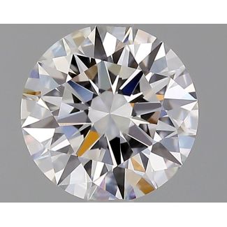 1.23 Carat Round E VVS2 EX GIA Natural Diamond