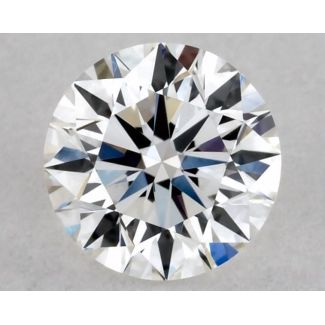 0.37 Carat Round G VS1 EX VG GIA Natural Diamond