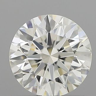 0.74 Carat Round H VVS1 EX IGI Natural Diamond