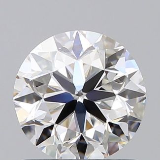 0.83 Carat Round F VVS1 EX GIA Natural Diamond