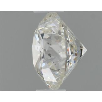 0.5 Carat Round H SI1 GD EX GIA Natural Diamond