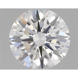 0.43 Carat Round G VVS2 EX GIA Natural Diamond