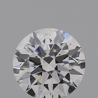 0.31 Carat Round D SI1 EX GIA Natural Diamond