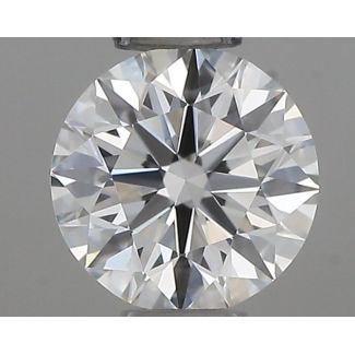 0.32 Carat Round F IF EX IGI Natural Diamond