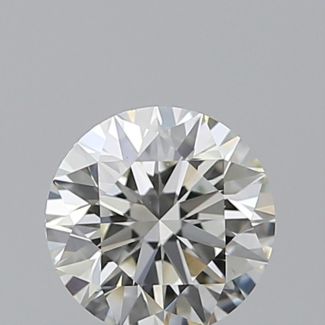 0.53 Carat Round J VVS2 EX GIA Natural Diamond