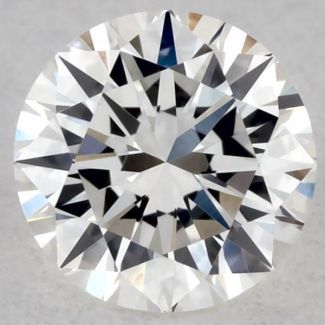 0.23 Carat Round E VVS1 EX VG GIA Natural Diamond