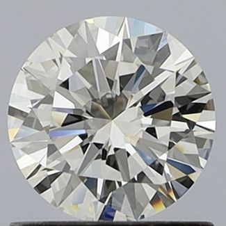 0.8 Carat Round G VVS1 EX GIA Natural Diamond