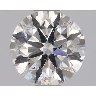 0.7 Carat Round F SI2 EX GIA Natural Diamond