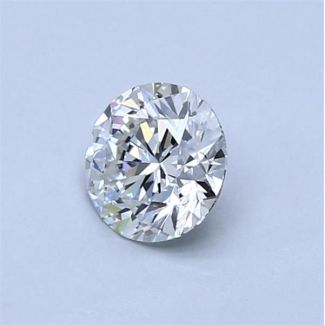 0.62 Carat Round G VVS1 EX GIA Natural Diamond