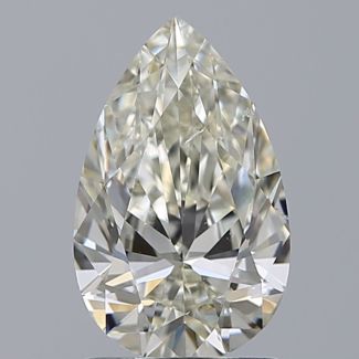 1.21 Carat Pear K SI1 - EX GIA Natural Diamond