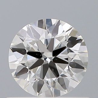 0.5 Carat Round H VS1 VG EX GD GIA Natural Diamond