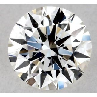 0.31 Carat Round G VVS2 EX GIA Natural Diamond