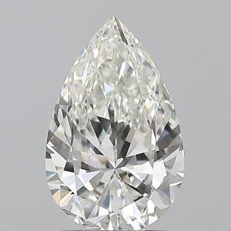 1.5 Carat Pear G VVS2 - EX VG IGI Natural Diamond