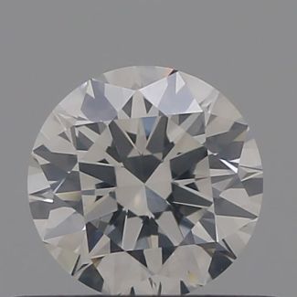 0.42 Carat Round F SI2 VG EX GIA Natural Diamond