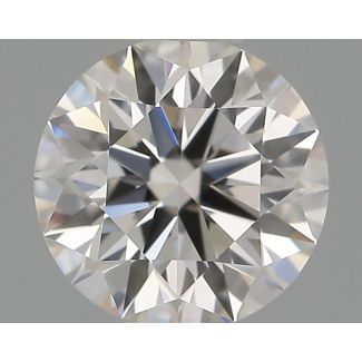 0.36 Carat Round G VVS2 EX GIA Natural Diamond