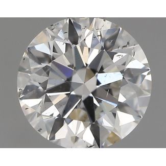 1.0 Carat Round F SI2 EX GIA Natural Diamond