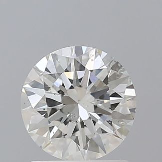 1.00 Carat Round I SI1 EX GIA Natural Diamond