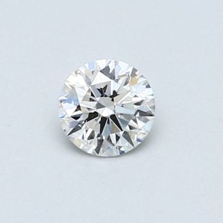 0.37 Carat Round F SI1 VG GIA Natural Diamond