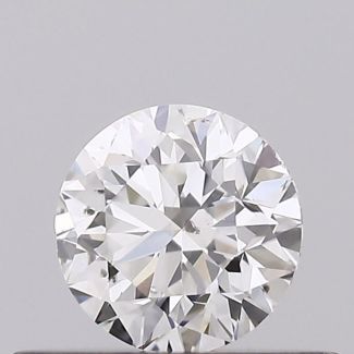 0.3 Carat Round G SI2 VG EX GIA Natural Diamond