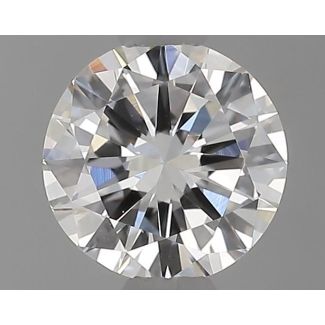 0.45 Carat Round F VVS1 VG GD IGI Natural Diamond