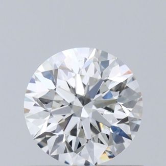 0.7 Carat Round G SI1 EX GIA Natural Diamond